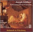 Joseph Küffner: Kammermusik mit Klarinette