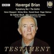 Havergal Brian: Symphony No. 1- The Gothic by Shirley Minty, Ronald Dowd, Roger Stalman, Honor Sheppard (2010-02-09)