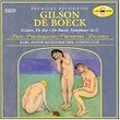 Gilson: De Zee, symphonic poem / De Boeck: Symphony in G major