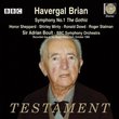 Havergal Brian: Symphony No. 1- The Gothic by Shirley Minty (2010-02-09)