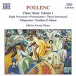 Poulenc: Piano Music Vol. 1 - Eight Nocturnes; Promenades; Three Intermezzi