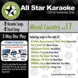 ASK-826 Karaoke: Mixed Country 17 With Karaoke Edge, Kenny Chesney, Zac Brown Band, George Strait