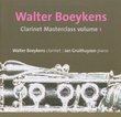 Walter Boeykens: Clarinet Master Class Volume 1