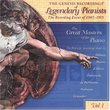 The Genesis Recordings of Legendary Pianists, Vol. 1