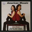 American Mosaic - Music for Piano Duo