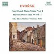 Dvorák: Four-Hand Piano Music Vol.2