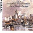 Frederick Delius, Ivor Gurney : English Songs