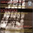 Shostakovich - Piano Concerto No. 1, for piano, trumpet and strings, in C minor, Op. 35; Chamber Symphony, in C minor, Op 110a (arranged by Barshai from the String Quartet No. 8 )