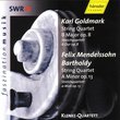 Karl Goldmark: String Quartet in B Major, Op. 8 / Felix Mendelssohn, String Quartet in A Minor, Op. 13 / Klenke Quartet