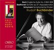 Bach: Englische Suite No. 3; Beethoven: Sonate, Op. 57; Schumann: Symphonische Etüden