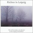 Richter in Leipzig: Recital Nov 28 1963