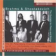 Brahms, Shostakovich: The Quintets for Piano and Strings