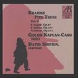 Brahms: Five Trios, Volume II