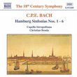 CPE Bach: Hamburg Sinfonias