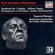 Karl Amadeus Hartmann: Symphony No. 2 Adagio / Gesangsszene to words from Jean Giraudoux' "Sodom and Gomorrha" / Sinfonia Tragica - Siegmund Nimsgern / Bamberger Symphoniker / Karl Anton Rickenbacher