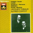 References - Franck, Faure, Debussy / Thibaud, Cortot