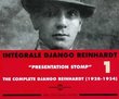 Intégrale Django Reinhardt, Vol. 1: "Presentation Stomp" 1928-1934