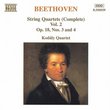 Beethoven: String Quartets (Complete) Vol. 2