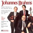 Brahms: Piano Trio No. 2; Piano Trio No. 3