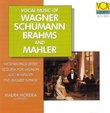 Wagner 5 Gedichte von Mathilde Wesendonck ; Schumann Requiem for Mignon op 98b; Brahms Rhapsody for Contralto Solo Male Chorus & Orchestra op 53; Mahler Ruckert Lieder (Vocal Music Series)