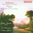 Schumann: Piano Concerto in A minor; Chopin: Piano Concerto No. 2 in F minor