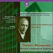 Early North American Orchestra Recordings - Dimitri Mitropoulos Volume 2 - Mendelssohn: Symphony No. 3 Op. 56 "Ecossaise"; Scherzo Op. 20; Capriccio Op. 22 / Weber: Overture Jubilee Op. 59 (recorded 1940-1946)