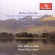 Herbert Howells: Sonata No. 1; Benjamin Britten: Suite for Violin & Piano; Ralph Vaughan Williams: Sonata in A minor