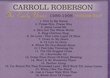 Carroll Roberson The Early Years 1986- 1998 Volume Four (2014 Music CD)