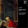 Leclair: Trio Sonatas Op 4 (Sonates en trio) /London Baroque * Medlam