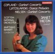Copland: Clarinet Concerto; Lutoslawski: Dance Preludes; Nielsen: Clarinet Concerto