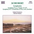 Schubert: Symphony No. 4, Symphony in C