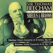 Sibelius: Violin Concerto in D Minor/Bra
