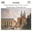 Spohr: String Quartets Vol.1