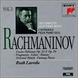 Rachmaninov: Complete Solo Piano Music Vol 5 / Ruth Laredo