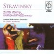 Stravinsky: The Rite of Spring; Fireworks; Circus Polka; Greeting Prelude "Happy Birthday"