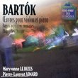Bartok-Oeuvres Violon/Piano-Sonate-Danses Populair