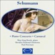 Piano Concerto in a Minor Op 54 / Carnaval Op 9