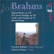 Brahms: Lieder