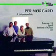 Trio Op.15, Spell, Letters of Grass, Lin
