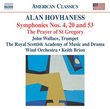 Hovhaness: Symphonies Nos. 4, 20 & 53; The Prayer of St. Gregory