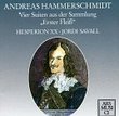 Hammerschmidt: Four Suites from "Erster Fließ" (Op.1) / Savall