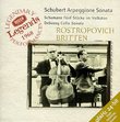 Schubert, Debussy / Rostropovich, Britten