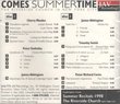 Comes Summertime: Highlights From Riverside Summer Recitals, 1998 (Riverside Church)