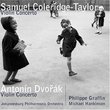 Samuel Coleridge-Taylor: Violin Concerto; Antonín Dvorák: Violin Concertos