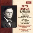 Bush Strauss Mozart 1934-36