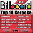 Billboard Top 10 Karaoke: 1980's Vol. 1