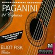 Paganini: 24 Caprices arranged for Guitar