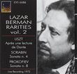 Lazar Berman Rarities, Vol. 2