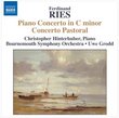 Ries 4: Piano Concertos: Piano Cto in C Minor