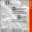 Constant Lambert: Concerto for Piano & 9 Instruments (1931) / Sir Arnold Bax: Nonet (1931) / Vittorio Rieti: Serenata for Violin & Small Orchestra (1931) - Harmonia Ensemble